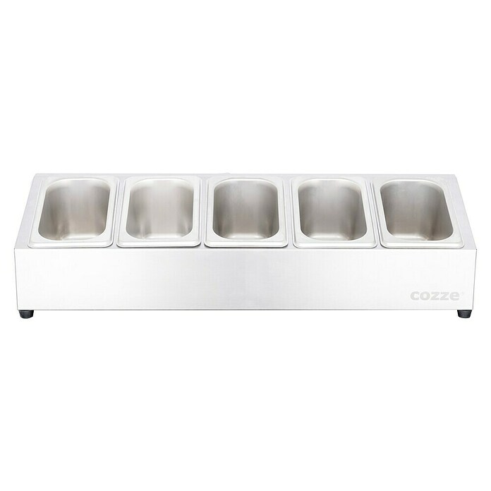 Cozze Toppingstation (Edelstahl, B x T x H: 60 x 20 x 15 cm) | BAUHAUS