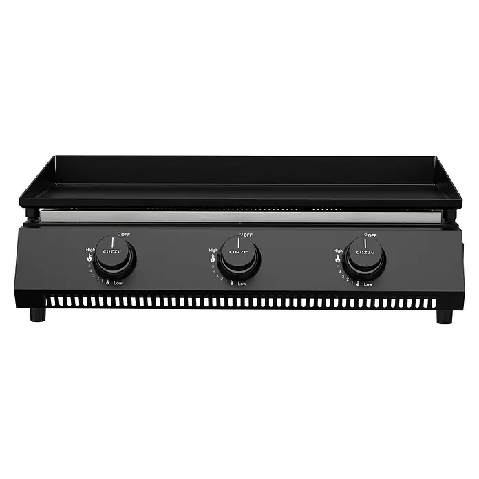 Cozze Plancha-Grill G 700Grillfläche (B x T): 66,5 x 35 cm, Anzahl Brenner: 3 Stk., Schwarz
