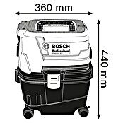 Bosch Professional Aspirador en seco y húmedo eléctrico GAS 15 PS (1.100 W, Volumen de recipiente: 10 l) | BAUHAUS