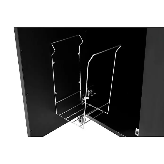 Cozze Outdoorküchen-Modul Spüle - Schwarz, B x T x H: 93,5 x 67 x 90 cm - Halterung für eine Grill-Gasflasche.