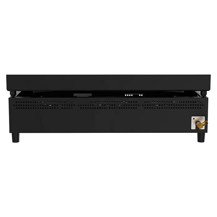 Cozze Plancha-Grill G 700Grillfläche (B x T): 66,5 x 35 cm, Anzahl Brenner: 3 Stk., Schwarz