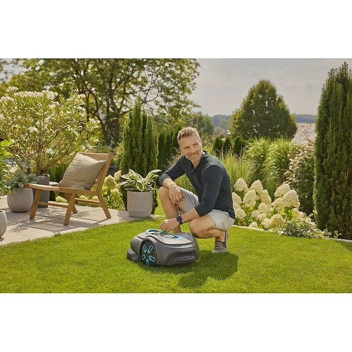 Gardena Robotska kosilnica Sileno Max 800 m2  (Maksimalna priporočena površina: 800 m²) | 7261 - Mähroboter | IAEA - Rasenmäher | IAE - Gartenmotorgeräte | IA - Gartenhartware | I - Stadtgarten | BAUHAUS