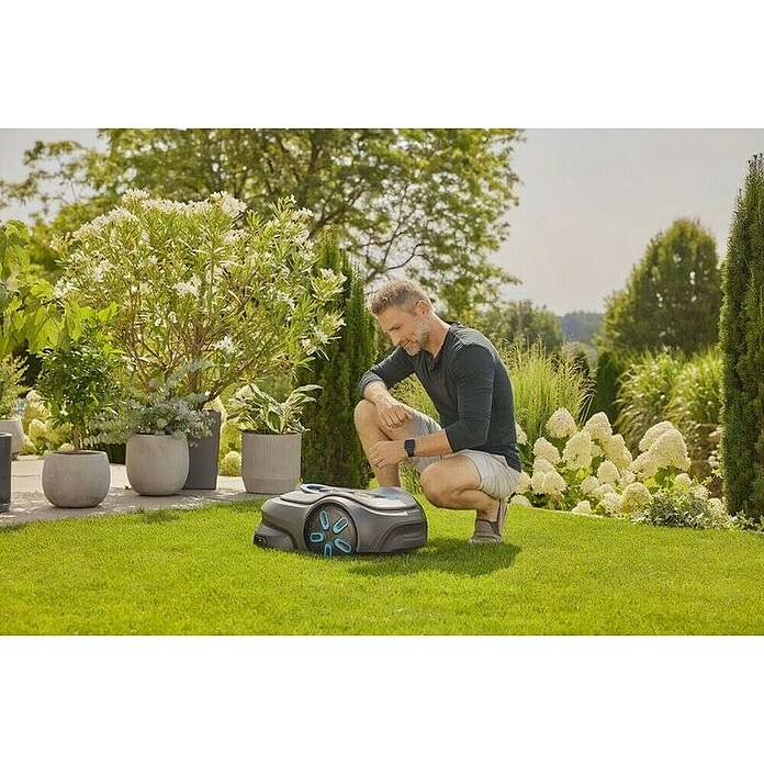 Gardena Robotska kosilnica Sileno Max 1500 m2  (Maksimalna priporočena površina: 1.500 m²) | 7261 - Mähroboter | IAEA - Rasenmäher | IAE - Gartenmotorgeräte | IA - Gartenhartware | I - Stadtgarten | BAUHAUS