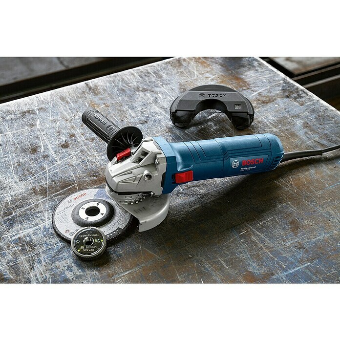 Bosch Professional Amoladora angular eléctrica GWS 12-125 S (1.200 W, Diámetro disco: 125 mm) | BAUHAUS