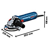 Bosch Professional Amoladora angular eléctrica GWS 12-125 S (1.200 W, Diámetro disco: 125 mm) | BAUHAUS