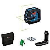 Bosch Professional Linienlaser GLL 20-22 G (Max. Arbeitsbereich: 20 m, Nivellierbereich: ± 0,3 mm/m, 5 -tlg.) | BAUHAUS