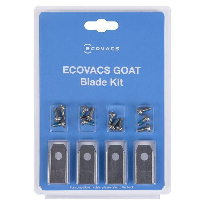 Ecovacs Goat Set nadomestnih nožev za robotsko kosilnico  (GOAT G1-, GX, A- in O-robotske kosilnice) | 7285 - Mähroboterzubehör | IAEA - Rasenmäher | IAE - Gartenmotorgeräte | IA - Gartenhartware | I - Stadtgarten | BAUHAUS