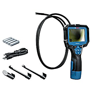 Bosch Professional Inspektionskamera GIC 12V-4-23 C (Länge Schwanenhals: 150 cm, Auflösung: 1280 x 720 Pixel, 7 -tlg.)