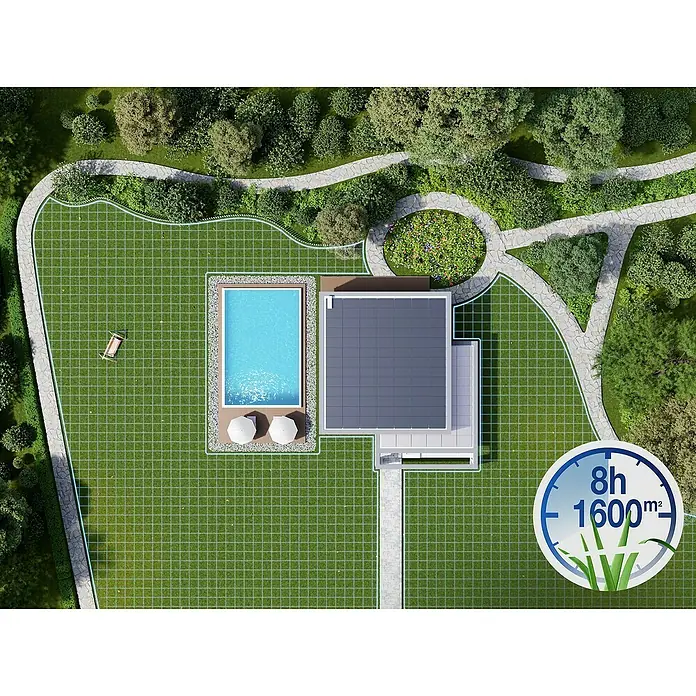 Ecovacs Mähroboter A1600 RTK1.600 m², Schnittbreite: 33 cm, Satellitengestützte Navigation, RTK