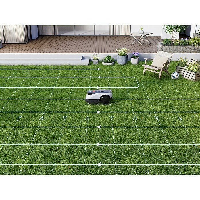 Ecovacs Goat Robotmaaier O800 RTK (800 m², Snijbreedte: 22 cm, Satellietnavigatie, RTK) | BAUHAUS