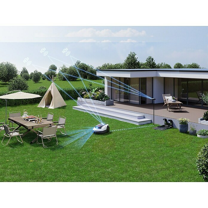 Ecovacs Goat Robotmaaier O800 RTK (800 m², Snijbreedte: 22 cm, Satellietnavigatie, RTK) | BAUHAUS