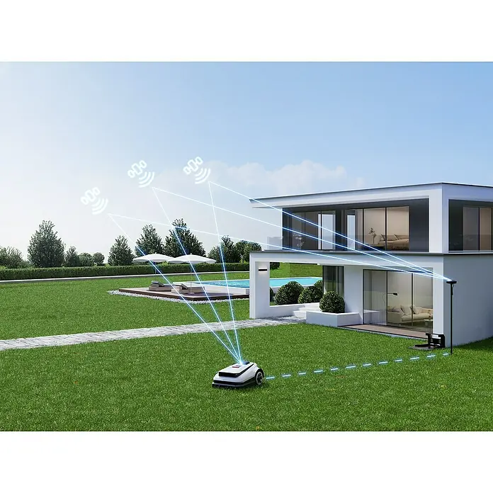 Ecovacs Mähroboter A1600 RTK1.600 m², Schnittbreite: 33 cm, Satellitengestützte Navigation, RTK