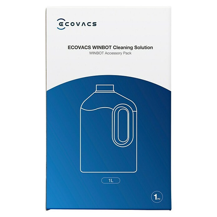 Ecovacs Glasreiniger Cleaning Solution (1 l, Flasche) | BAUHAUS