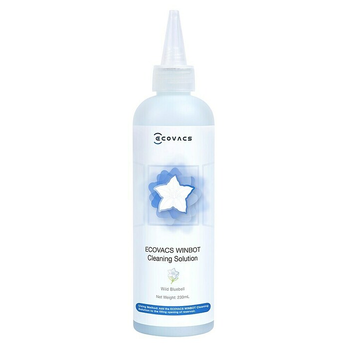 Ecovacs Glasreiniger Cleaning Solution (230 ml, Flasche) | BAUHAUS