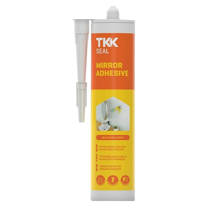 Silikon Mirror Adhesive  (Bijela, 300 ml) | BAUHAUS