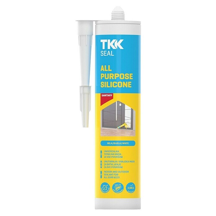 Višenamjenski silikon All Purpose  (Bijela, 280 ml) | BAUHAUS