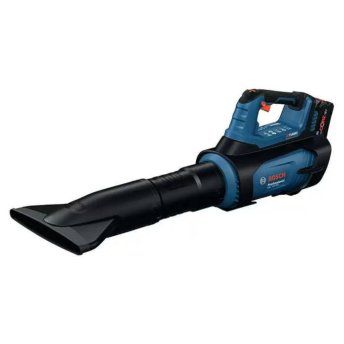 Bosch Professional AMPShare 18V Akku-Laubbläser GBL 18V-80018 V, Ohne Akku, Blasgeschwindigkeit: 200 km/h, Blasleistung: 800 m³/h, Länge: 85,5 cm