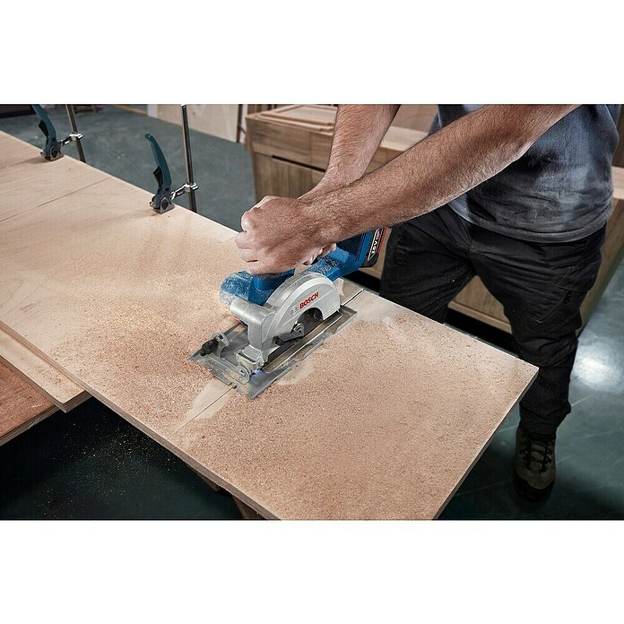 Bosch Professional AMPShare 18V Sierra circular de batería GKS 18V-51 (18 V, Sin batería, 5.800 r.p.m. - 6.300 r.p.m.) | BAUHAUS