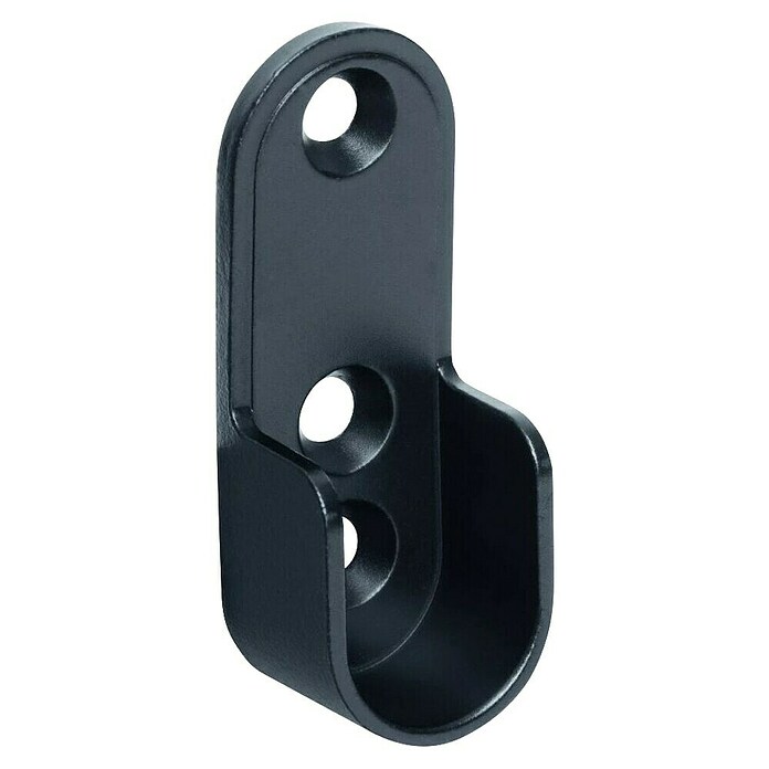 Walteco Kleiderstangenhalter (Metall, L x B x H: 44 x 19,2 x 13 mm) | BAUHAUS
