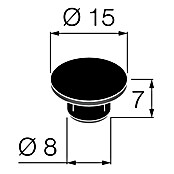Walteco Zaštitna kapica  (Promjer: 8 mm, 20 Kom.) | BAUHAUS