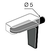Walteco Glasbodenträger (Durchmesser: 5 mm, 20 Stk.) | BAUHAUS