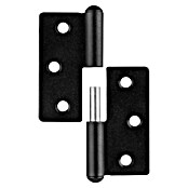 Walteco Scharnier Links (L x B: 50 x 50 mm, 2 Stk.) | BAUHAUS