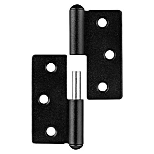Walteco Scharnier Rechts (L x B: 50 x 50 mm, 2 Stk.)