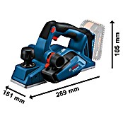 Bosch Professional AMPShare 18V Akku-Hobel GHO 18V-26 (18 V, Ohne Akku) | BAUHAUS