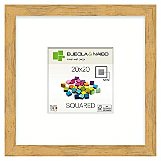 Bubola & Naibo Holzrahmen Tulipa 6340 (20 x 20 cm, Eiche)