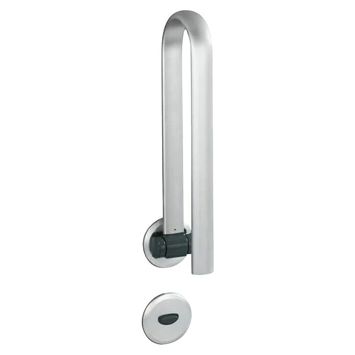 Wenko Secura Premium WC pomoč pri vstajanju  (Dolžina: 53 cm, Nosilnost: 120 kg, Zložljivo, Srebrna) | 3717 - Sicherheitsprogramm | DADD - Accessoires | DAD - Badausstattung | DA - Badausstattung/Bäderwelt | D - Sanitär | BAUHAUS