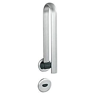 Wenko Secura Premium WC pomoč pri vstajanju (Dolžina: 53 cm, Nosilnost: 120 kg, Zložljivo, Srebrna)