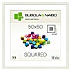Bubola & Naibo Holzrahmen Tulipa 6340 (50 x 50 cm, Weiß) | BAUHAUS