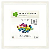 Bubola & Naibo Holzrahmen Tulipa 6340 (30 x 30 cm, Weiß) | BAUHAUS