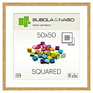 Bubola & Naibo Holzrahmen Tulipa 6340 (50 x 50 cm, Eiche)