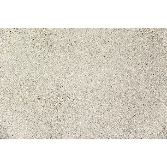 Hamann Mercatus Kinderspielsand Classic - Natur, Körnung: 0 mm - 2 mm, 1.000 kg - Eine Nahaufnahme von feinem, hellem Sand, ideal als Hintergrund für Strand-, Urlaubs- oder Entspannungsthemen.