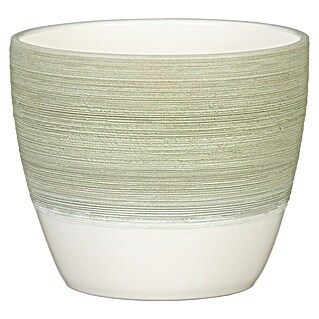 Scheurich Übertopf 950 (Matcha Cream, Ø x H: 19 x 17,5 cm)