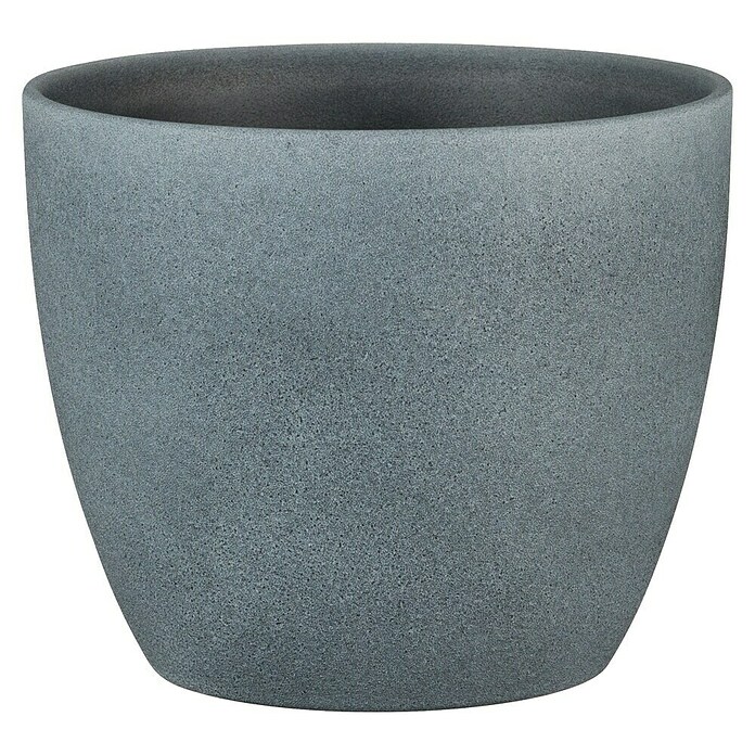 Scheurich Übertopf Stone (Dark Stone, Ø x H: 14 x 12,1 cm) | BAUHAUS