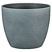 Scheurich Übertopf rund Stone (Dark Stone) | BAUHAUS