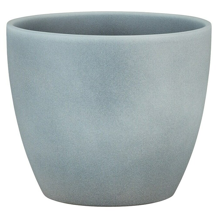 Scheurich Übertopf rund Stone (Grey Stone) | BAUHAUS
