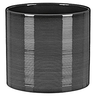 Scheurich Übertopf rund 828 (Glass Grey)