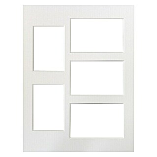 Nielsen Paspartu (Antički bijele boje, 3 slike veličine 10 x 15 cm / 2 slike veličine 9 x13 cm)