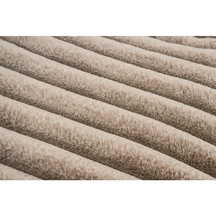 Kissen Plush (Taupe, 45 x 45 cm, 100 % Polyester) | BAUHAUS