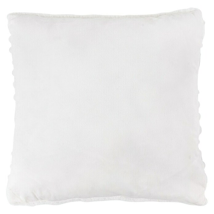 Kissen Plush (Ivory, 45 x 45 cm, 100 % Polyester) | BAUHAUS