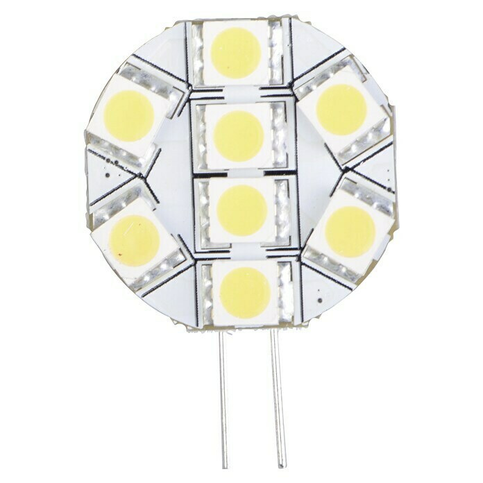 Talamex LED-Plättchen für Boote1,2 W, 10 V - 30 V, Lichtfarbe: Warmweiß, G (A bis G) Front View