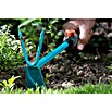 Gardena Combisystem Kleinhacke (5 cm, Blattform: Gerade, Anzahl Zinken: 2)