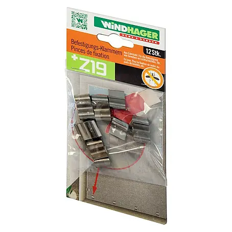 Windhager Lichtschachtabdeckung Befestigungsklammern Z19