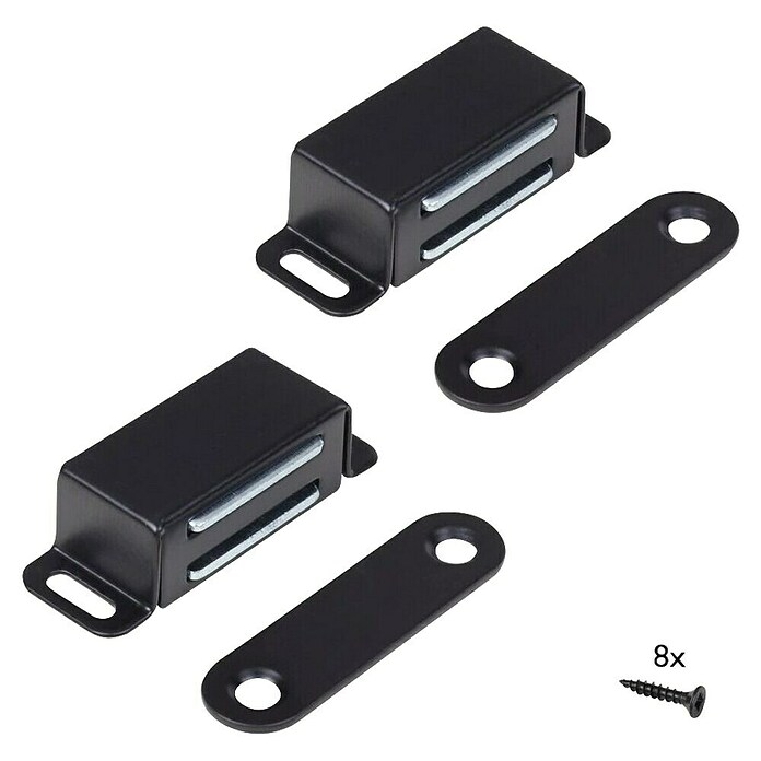 Walteco Magnetverschluss (Haftkraft: 4 kg, L x B x H: 46 x 17 x 13 mm) | BAUHAUS