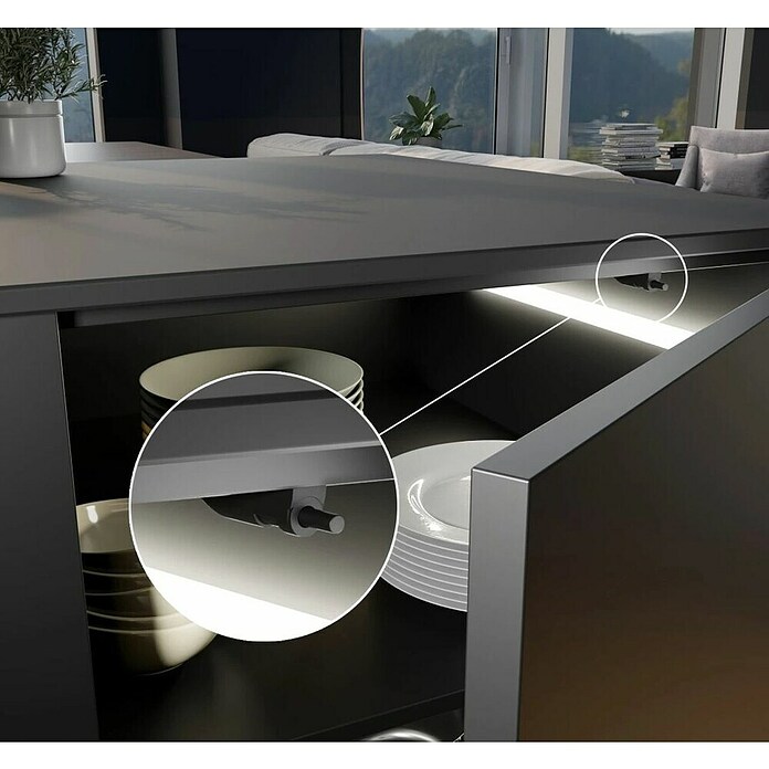 Walteco Möbeltürdämpfer (L x B x H: 59 x 10 x 13 mm) | BAUHAUS