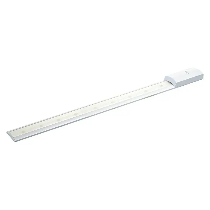 Müller-Licht LED-Unterbauleuchte Naxos - L x B x H: 599 x 55 x 27 mm, Lichtfarbe: Neutralweiß, 10 W - Weiße LED-Unterbauleuchte, ideal für die Beleuchtung von Arbeitsflächen in Küche oder Werkstatt. Energiesparend und langlebig.