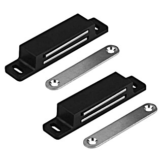Walteco Magneetsluiting (Hechtsterkte: 13,5 kg, Zwart)